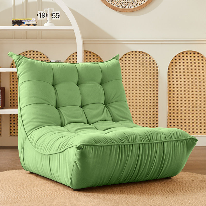 Isabelle & Max™ Rossmore Velvet Bean Bag Chair & Lounger Wayfair